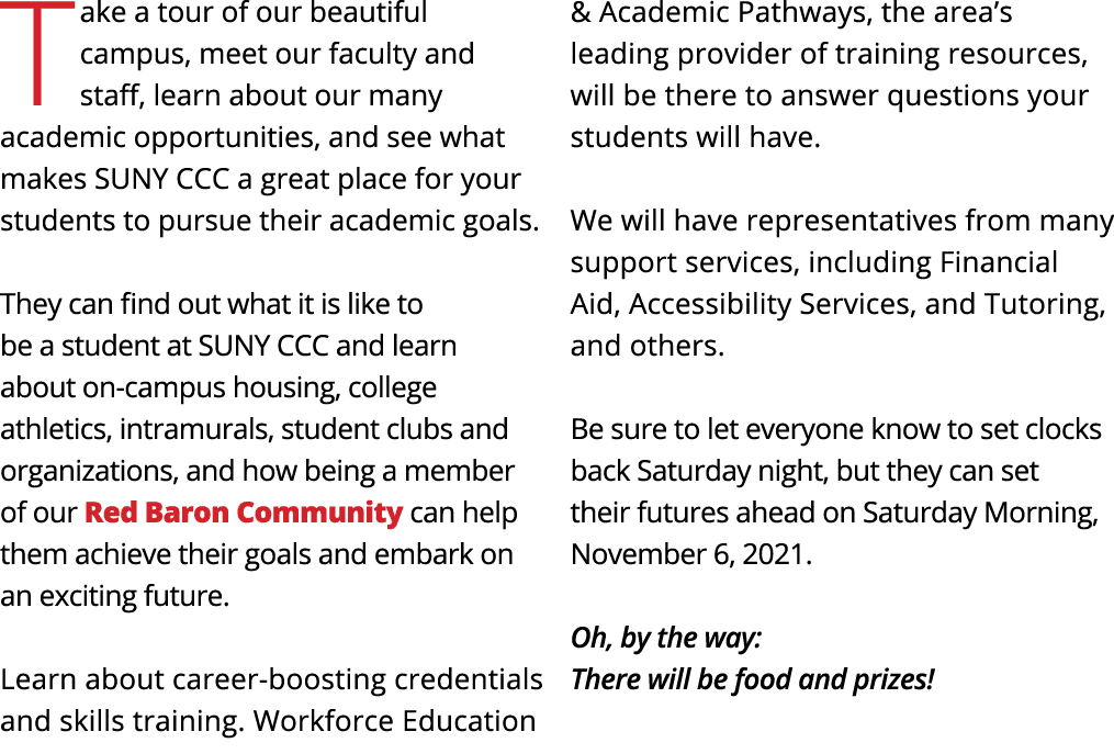 Take a tour of our beautiful campus, meet our faculty and staff, learn about our many academic opportunities, and see   